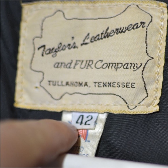 🇺🇸 Vintage US Police Trooper🏍 motorcycle leather jacket. - Picture 6 of 15